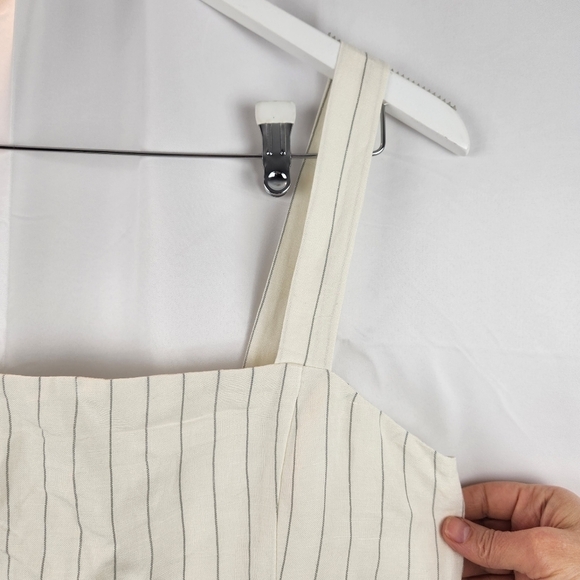 Club Monaco linen blend mini dress size 10 BNWT - Picture 6 of 11